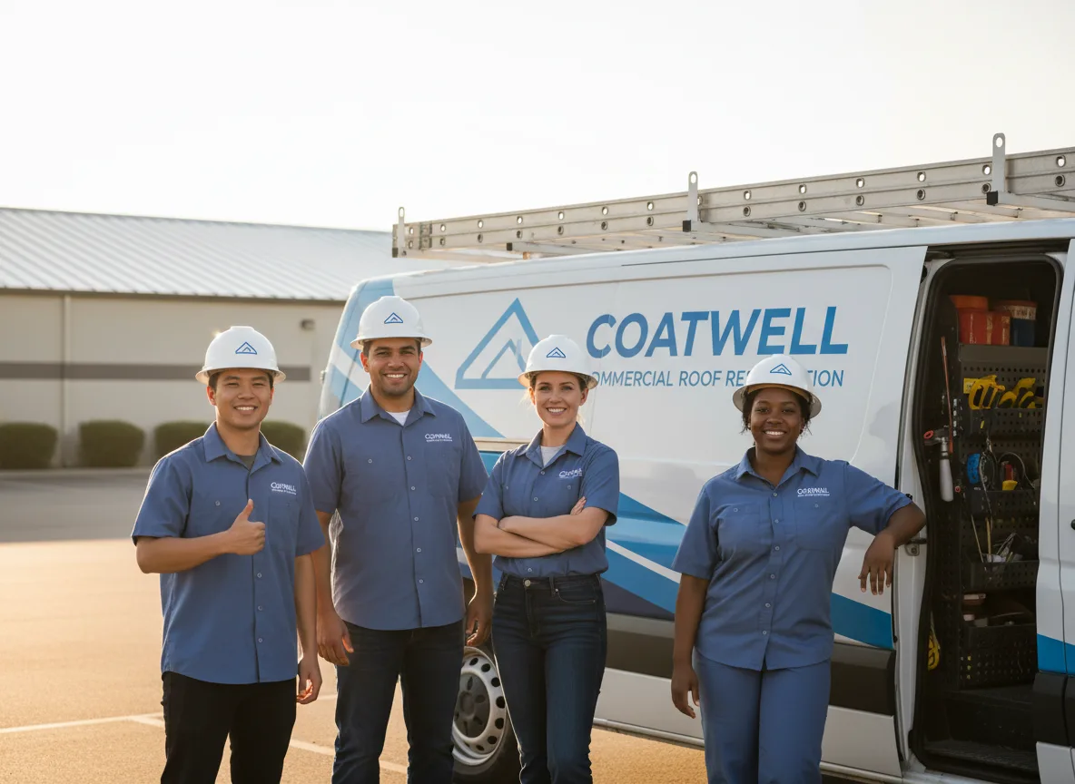 Commercial roof coating company in Bowmansville, NY